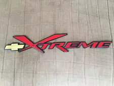 Chevrolet S10 Xtreme TailGate Nameplate Emblem