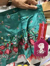 American Girl Beforever Kit Garden Blooms Skirt For Girls NWT Size 6