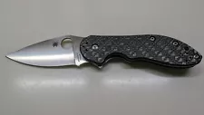 Rare! Spyderco Domino First Flipper Co. Made CTS-XHP