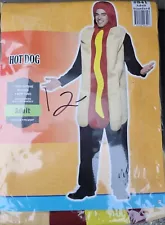 Rasta Imposta Lightweight Adult Hot Dog Costume Halloween (NEW)