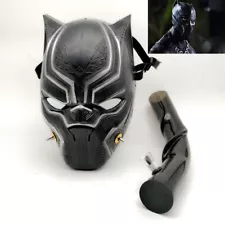 Black Panther Gas Mask Bong Hookah Smoking Pipe for Party Costume Fast Delivery