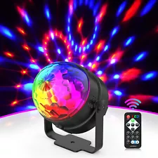 Party Magic Disco Ball Light LED Club RGB Rotating Club DJ Stage Lights +Remote