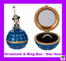 ð´ Disney Parks Mickey Mouse Engagement Ring Box Ornament NEW