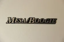 Mesa Boogie new style silver logo 191mm = 7.5"