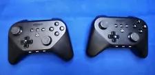 Pair (read) Amazon Fire Wireless Bluetooth Black Game Controller model WR26UR