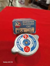 Vintage AC Radiator Cap RC-3 7# Ford Buick Hudson Packard Studebaker Allis Chalm