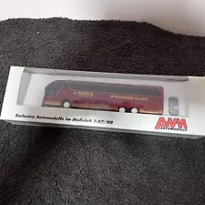 AWM Automodelle - 1/87 - Neoplan Starliner Coach - Burgundy "Parrys Int'l."