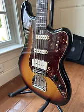 2013 Fender Pawn Shop Bass VI - 3-Color Sunburst