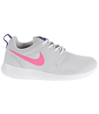 Nike Womens Roshe One Size 7.5 Pure Platinum Laser Pink Running 844994 007 New