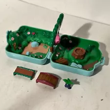 Vintage Nintendo Pokemon Tomy Playset Viridian Forest Compact 1997 Incomplete