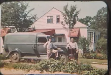 1940s Michigan Working and Family Life Original 35mm Metal Slides Lot of 18