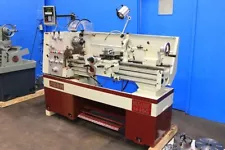 14" Swg 40" cc Acer 1440G ENGINE LATHE, Inch/Metric, Gap, Newall DRO, 3-Jaw, 3HP