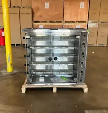 NEW Commercial 25 Chicken Rotisserie Machine Natural Gas Restaurant EQ NG NSF