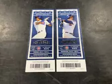 CUBS 2017 TICKET STUB 7/4/17-7/5/17 VS RAYS