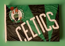 Boston Celtics Flag 2.5x3.5 ft - NBA Team Flag For Home/Outdoor Decor