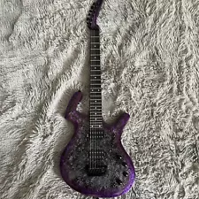 2003 Parker Fly Classic Electric Guitar HH Pickups Tremolo Bridge 24 Fret Purple