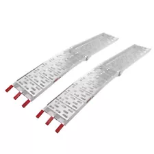 7.5 ft. 1500 lb. Capacity Aluminum Folding Loading Ramp (2 Pack)