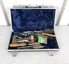 Brass & Woodwind Band Instrument Repair Tools w/ Case