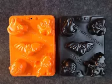 Vintage Jello Jigglers Mold Halloween Shapes for Jell-o Shots Chocolate Candy