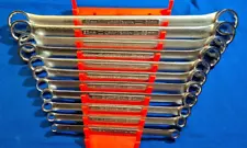 USA Craftsman 11 piece METRIC 12pt Box wrench set 30mm - 6mm -V- -VV- series