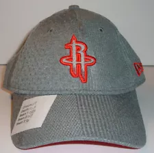 RARE Houston Rockets New Era NOT FOR SALE Promo Sample Heather Gray Cap Hat