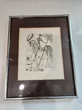 Don Quixote by Salvador Dali painting