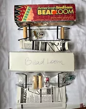 2 Sets of Vintage NEW Bead Weaving Looms Unused Metal in Box Craft for Beading