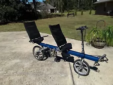 Bike E Tandem Recumbent E2 Handmade in Corvallis, OR