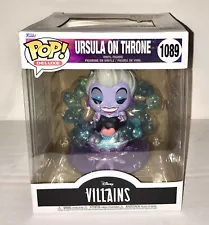 FUNKO POP ! Disney Villains: Ursula on Throne 1089 Pop Deluxe