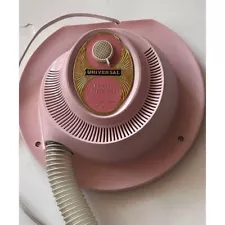 Universal Portable Hair Dryer and Nail Dryer 1960 Original Case Vintage Salon