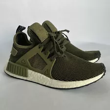 Size 8 Men - adidas NMD XR1 Primeknit Olive Green 2016 Used Very Good Condition