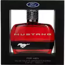 Ford Mustang Red by Mustang cologne for men EDT 3.3 / 3.4 New in Box