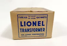 RARE Postwar Lionel RX Transformer FACTORY SEALED - MINT C10