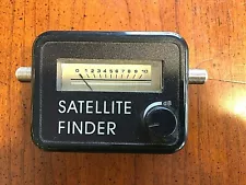 Analog Satellite Signal Finder Strength Meter