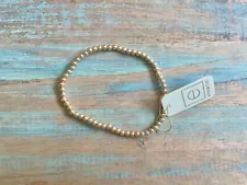 Enewton 14kt Gold-filled Classic 3mm Bead Stretch Stacked Bracelet Jewelry NWT!