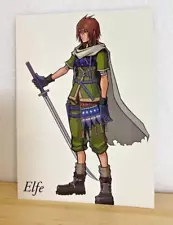 Elfe Final Fantasy Ⅶ Promo Not For Sale Postcard Square Enix From Japan 17