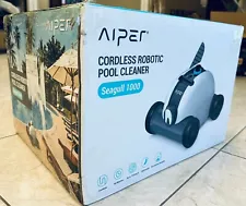 AIPER Cordless Robotic Automatic Pool Cleaner Vacuum,5000 mAh Rechargeable USED