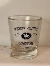 Jack Daniels Tennessee Squire Shot Glass Shotglass 2007