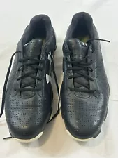 Under Armour UA Drive One Golf Shoes Size 9.5 Men's Black (1294917–001) Used