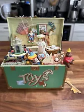 VTG Enesco Toy Symphony Wind Up/ Motion Toy Music Box WORKS GREAT