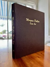 Unsed Dansco Silver Morgan Dollar Date Set (7171) Coin album