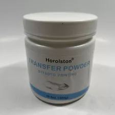 DTF Powder White Digital Transfer Hot Melt Adhesive 300g/10.6oz, DTG Pretreat