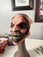 The Fiend Cosplay Mask Scary Halloween Full Head Latex Realistic Demon