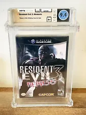 Resident Evil 3 Nemesis - Brand New WATA Graded 9.4 Seal A+ - Nintendo GameCube