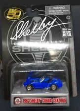 SHELBY COLLECTIBLES 1962 '62 Shelby Cobra CSX2000 Blue 1:64 Scale