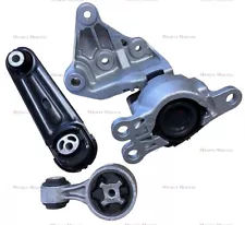 MMB320E 3pc Engine Mounts fit 2.5L 2014 - 2019 Nissan Rogue FWD AWD Transmission