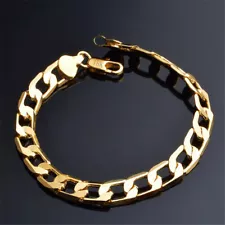 Sale Jewelry Fashion 18K GOLD Jewelry Bracelet For men Women Bracelet S04