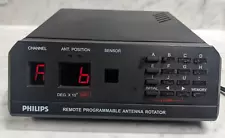 Philips Remote Programmable Antenna Rotator SDW1850/17 AR-500 2008 ~~SEE PHOTOS