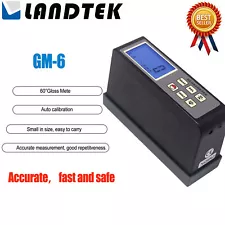 LANDTEK GM-6 Digital Glossmeter Surface Gloss Meter 60 degree backlight ✦KD