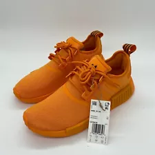 Adidas Originals Women's NMD R1 Shoes Solid Bright Orange GV9439 Size 9